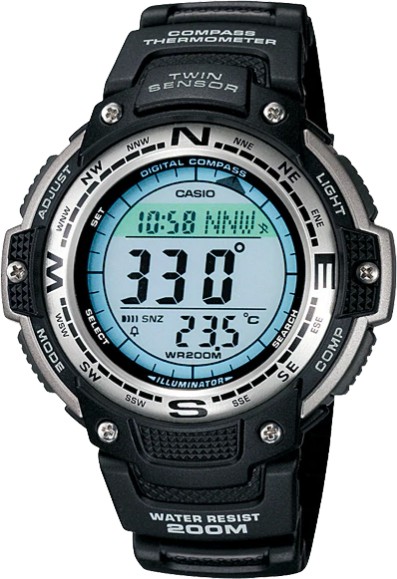 Reloj de pulso Casio caballero Negr SGW-100-1VCF