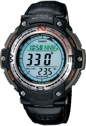 Reloj de pulso Casio caballero Negr SGW-100B-3VCF