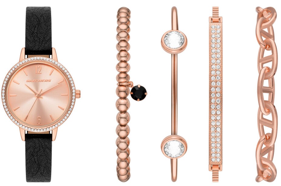 Reloj de pulso Skechers dama ros SR9070