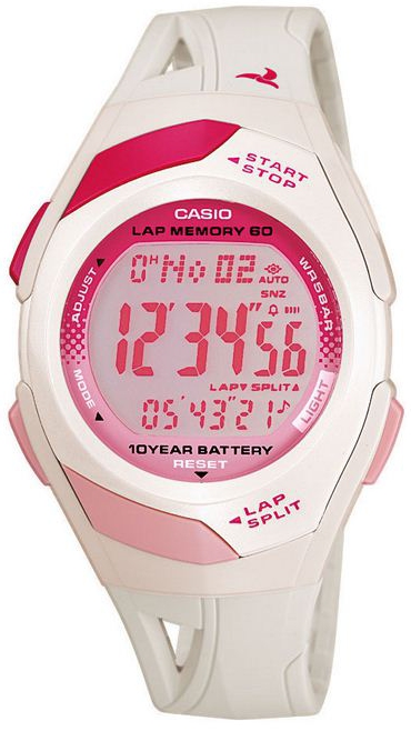 Reloj de pulso Casio dama rosa STR-300-7CF