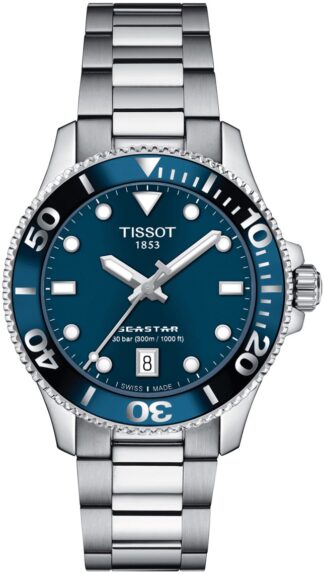 Reloj de pulso Tissot dama Azul  T120.210.11.041.00