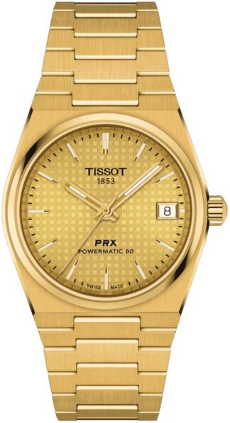 Reloj de pulso Tissot dama Dorado  T137.207.33.021.00