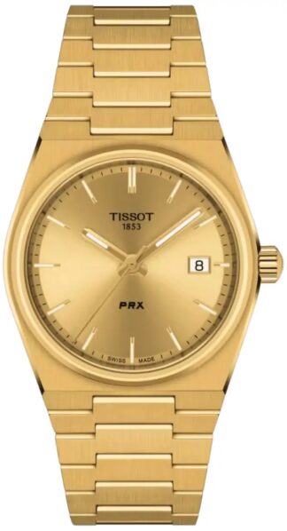 Reloj de pulso Tissot dama Dorado  T137.210.33.021.00