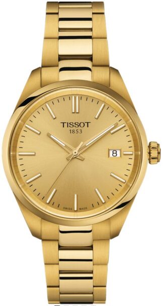 Reloj de pulso Tissot dama Dorado  T150.210.33.021.00