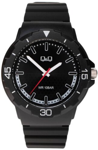 Reloj de Pulso Q&Q caballero Negro  V02A-004V