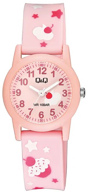 Reloj de pulso Q&Q Niñas rosa  V22A-001V