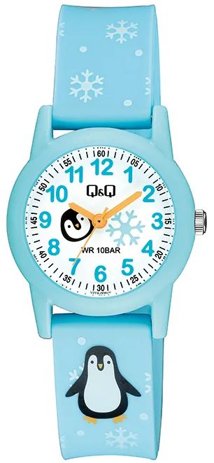 Reloj de pulso Q&Q Niños Blanco  V22A-006V