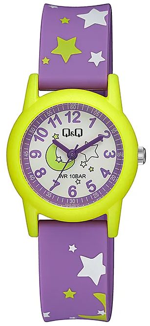 Reloj de pulso Q&Q Niñas Blanco  V22A-007V