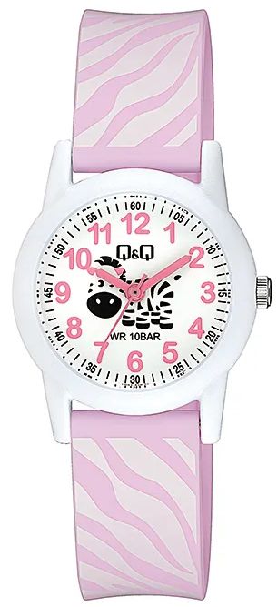 Reloj de pulso Q&Q Niñas Blanco  V22A-013V