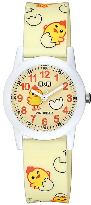 Reloj de pulso Q&Q Niños Amarillo  V22A-018V