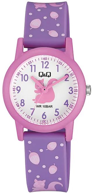 Reloj de pulso Q&Q Niñas Blanco  V23A-007V