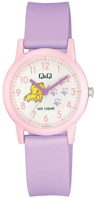 Reloj de pulso Q&Q Niñas Blanco  V23A-012V