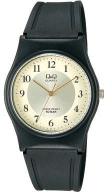Reloj de pulso Q&Q caballero Amaril VP34J011