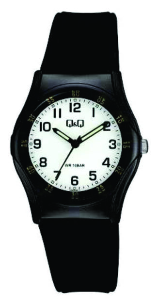 Reloj de pulso Q&Q caballero Blanco VQ04J011