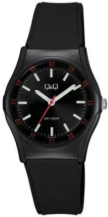 Reloj de pulso Q&Q caballero Negro  VQ04J014