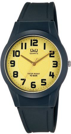 Reloj de pulso Q&Q caballero Dorado VQ50J001