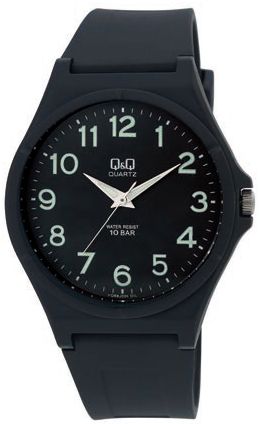 Reloj de pulso Q&Q caballero Negro  VQ66J005