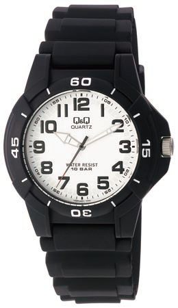 Reloj de pulso Q&Q caballero Blanco VQ84J001
