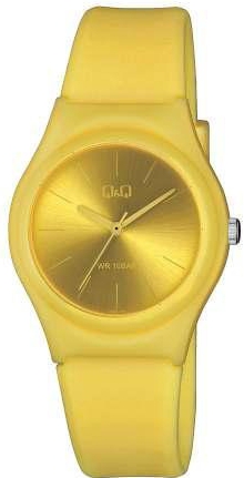 Reloj de pulso Q&Q unisex Amarillo  VQ86J056