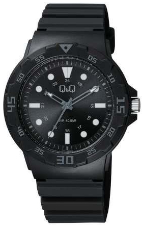 Reloj de pulso Q&Q caballero Negro  VR18J011