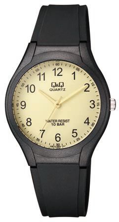 Reloj de pulso Q&Q caballero Dorado VR72J002