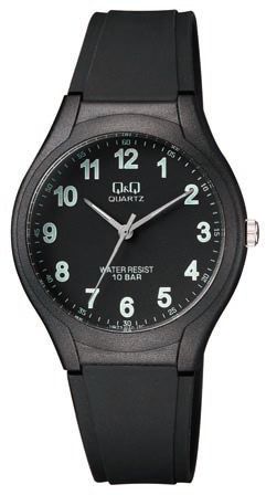 Reloj de pulso Q&Q caballero Negro  VR72J010