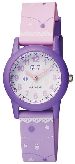 Reloj de pulso Q&Q Niñas Blanco  VR99J006