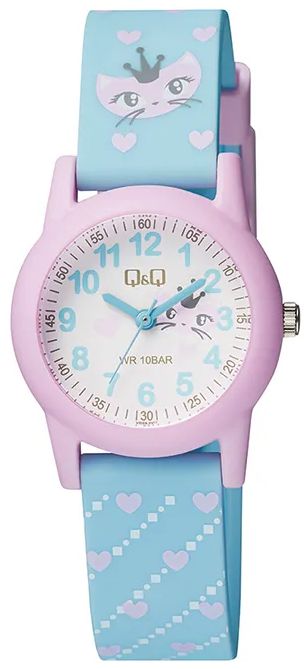 Reloj de pulso Q&Q Niñas Blanco  VR99J007