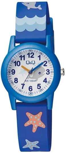 Reloj de Pulso Q&Q Niños Blanco  VR99J009