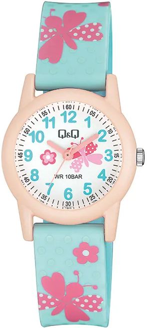 Reloj de pulso Q&Q Niñas Blanco  VR99J015