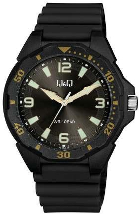 Reloj de pulso Q&Q caballero Negro  VS44J007