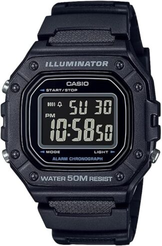 Reloj de pulso Casio caballero Negr W-218H-1BVCF