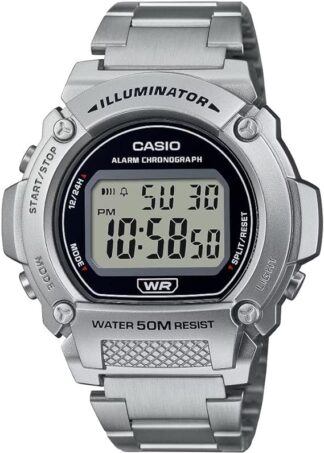 Reloj de pulso Casio caballero Negr W-219HD-1AVCF