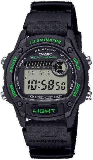 Reloj de Pulso Casio Unisex Blanco  W-220H-1A3