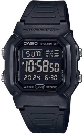 Reloj de pulso Casio caballero Negr W-800H-1BVCF