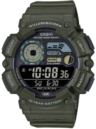 Reloj de Pulso Casio caballero Negr WS-1500H-3B