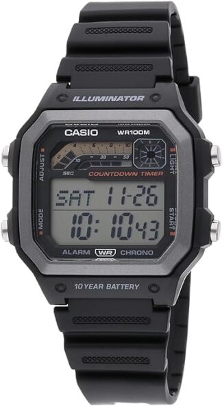 Reloj de pulso Casio caballero Negr WS-1600H-1AVCF