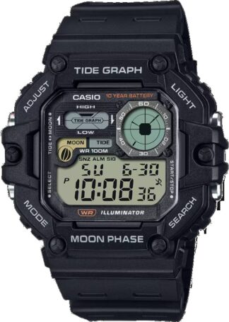 Reloj de Pulso Casio Caballero Negr WS-1700H-1AV